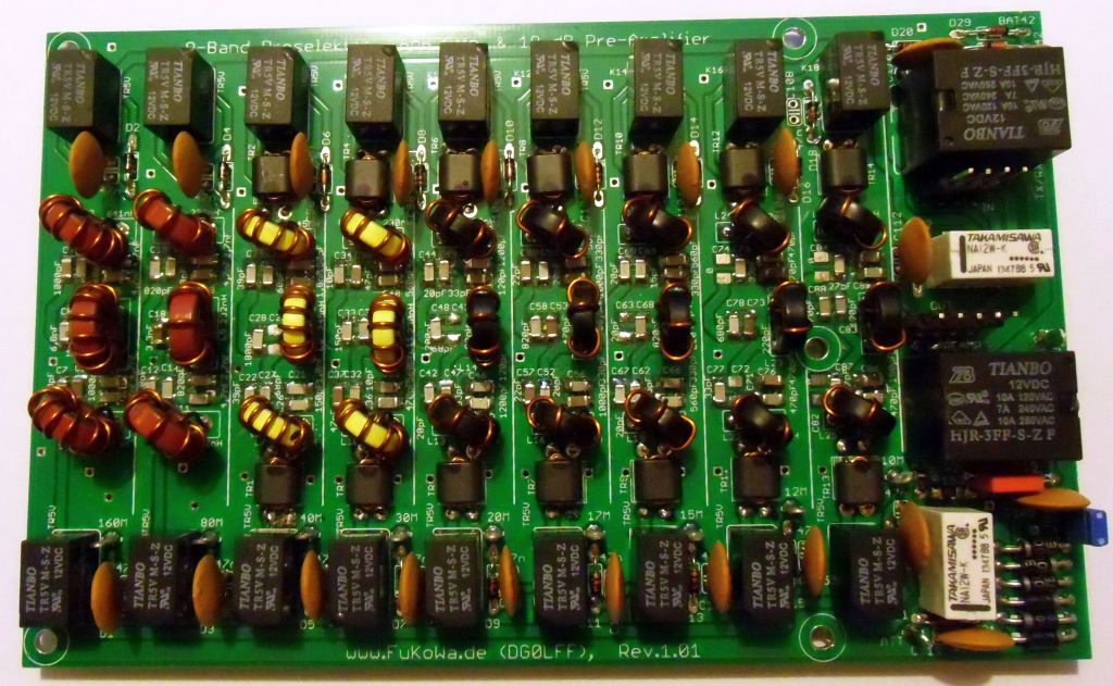 Pre Amp Board